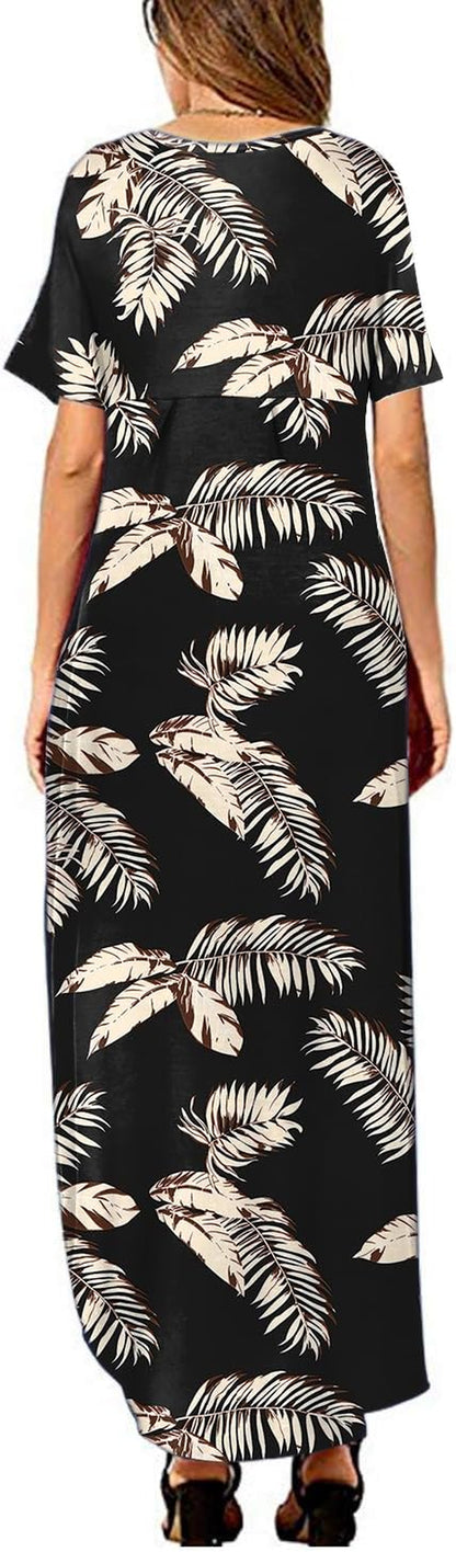 Women's Summer Maxi Dress Beach Vacation