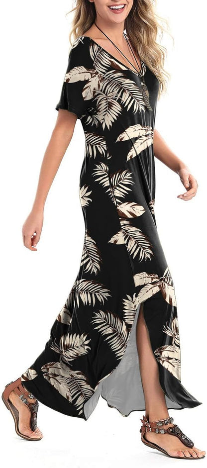 Women's Summer Maxi Dress Beach Vacation