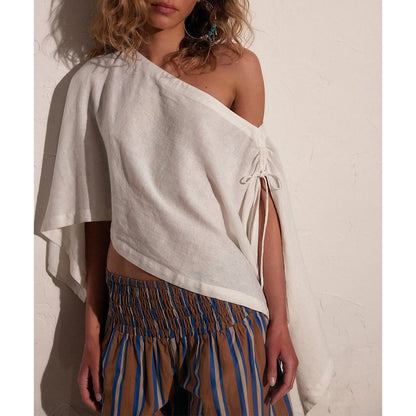 Women's Versatile Cape Tops Casual Vacation Outfits