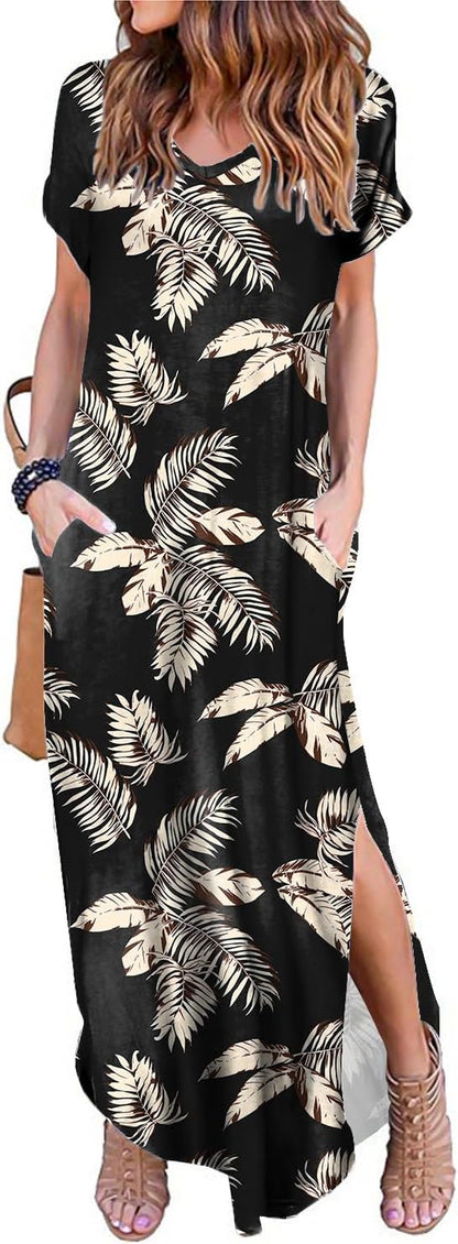 Women's Summer Maxi Dress Beach Vacation